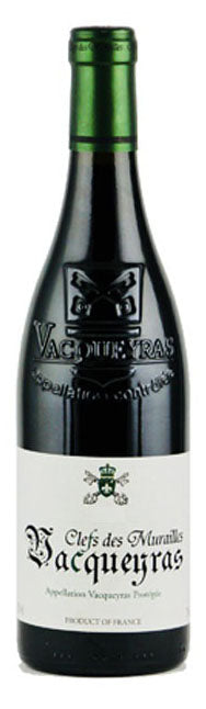 Clefs des Murailles Vacqueyras 2021  Front Bottle Shot