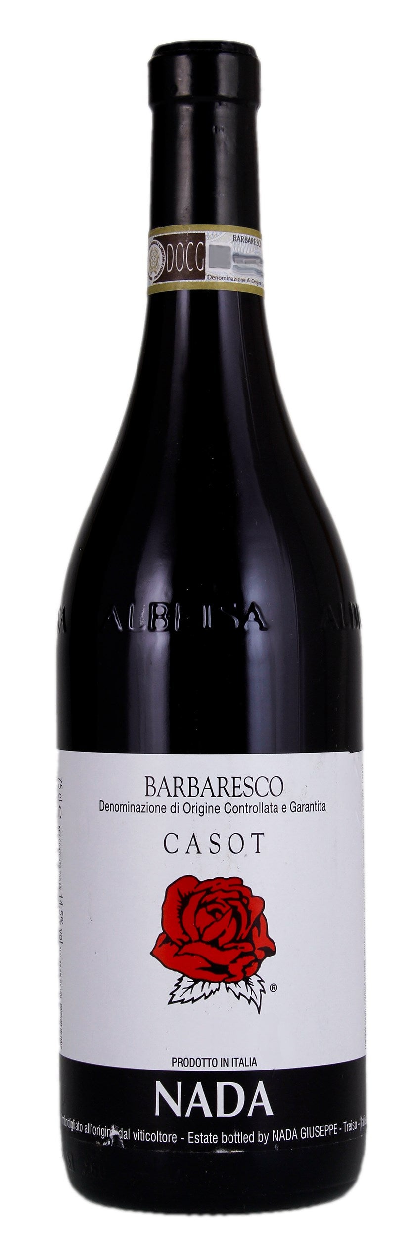 Nada Giuseppe Barbaresco Casot 2020  Front Bottle Shot