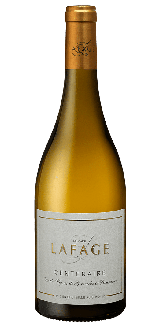 Domaine Lafage Cuvee Centenaire Blanc Vieilles Vignes 2021  Front Bottle Shot
