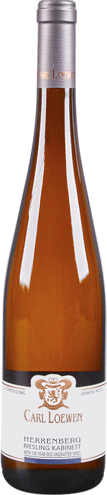 Loewen Longuicher Herrenberg Riesling Kabinett 2022  Front Bottle Shot
