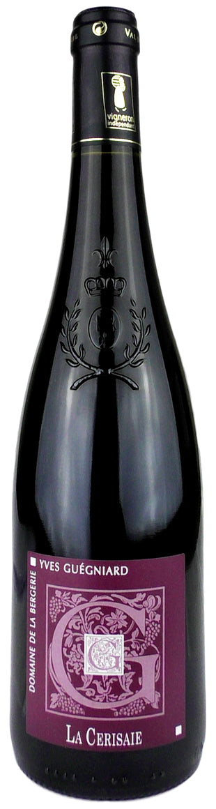 Domaine de la Bergerie Anjou La Cerisaie Rouge 2021  Front Bottle Shot