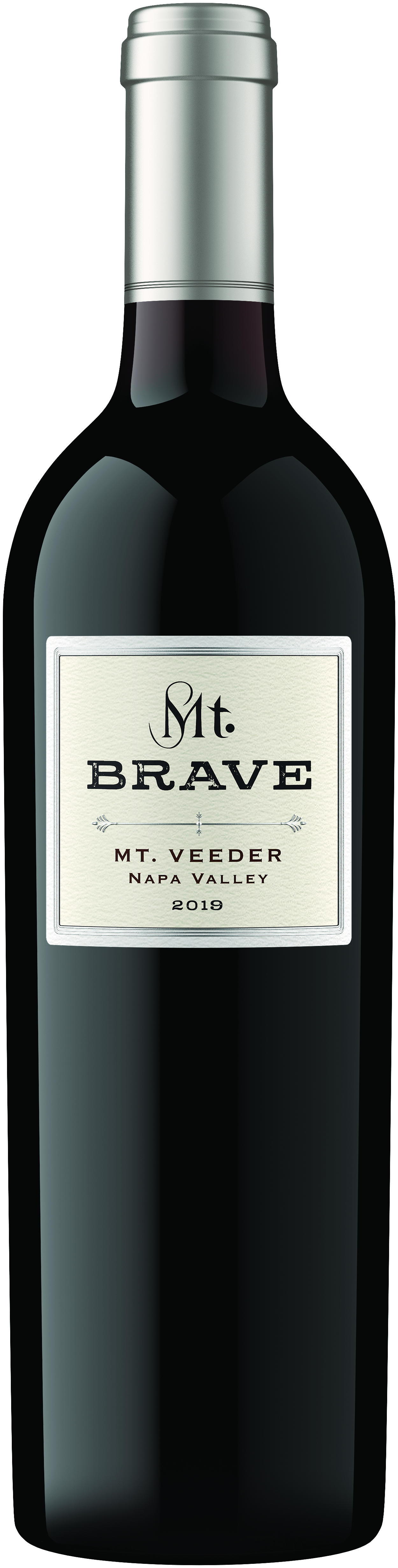 Mt. Brave Malbec 2019  Front Bottle Shot