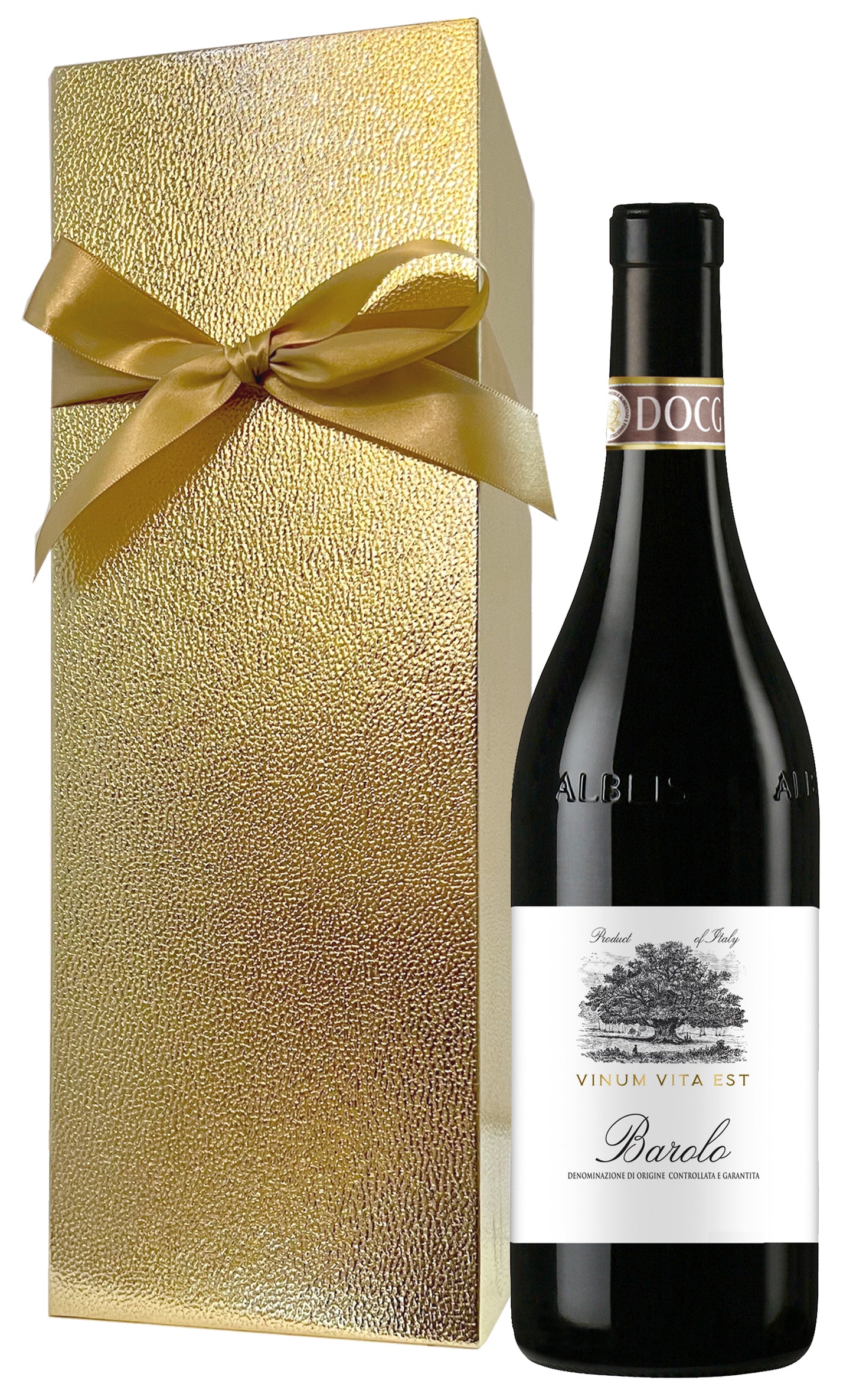 Terre del Barolo Vinum Vita Est Barolo with Gold Box