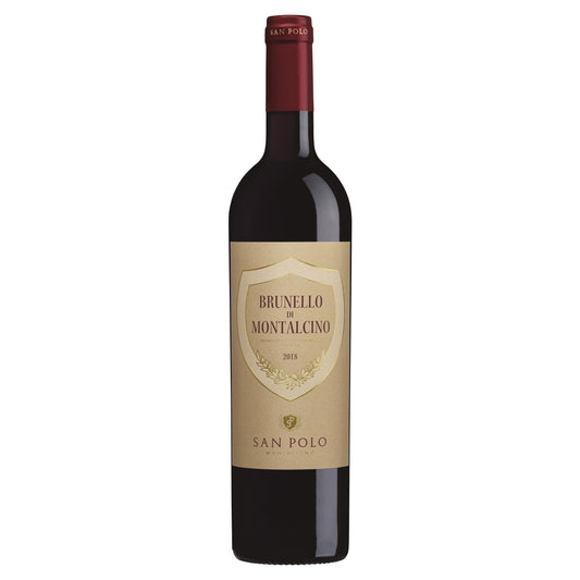 Poggio San Polo Brunello di Montalcino 2018  Front Bottle Shot