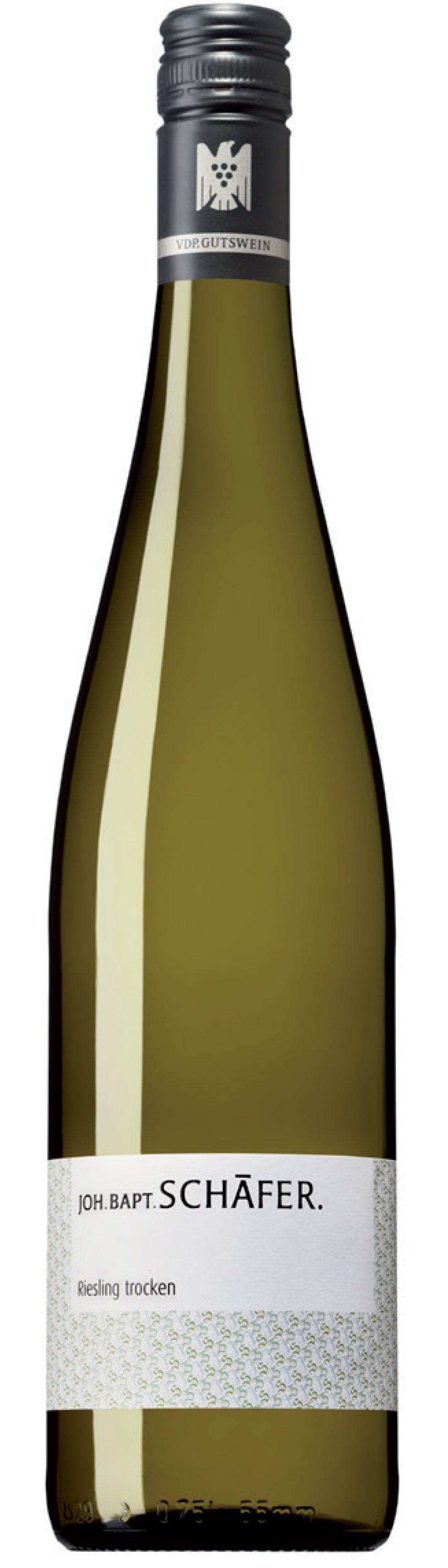 Joh. Bapt. Schafer Nahe Riesling Trocken 2021  Front Bottle Shot