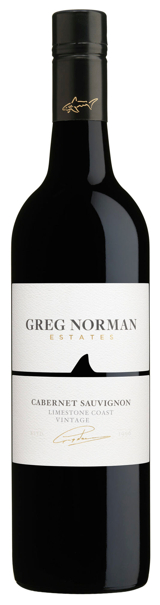 Greg Norman Estates Limestone Coast Cabernet Sauvignon 2019  Front Bottle Shot