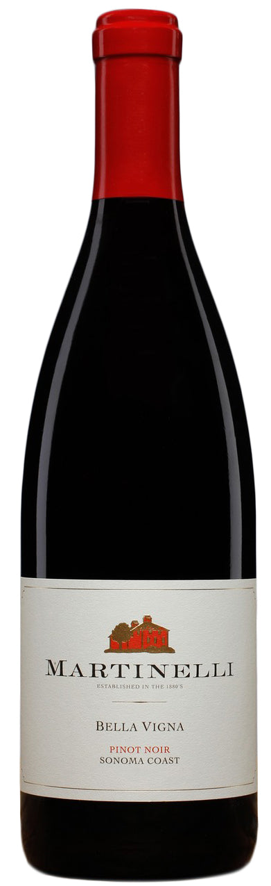 Martinelli Bella Vigna Pinot Noir 2022  Front Bottle Shot