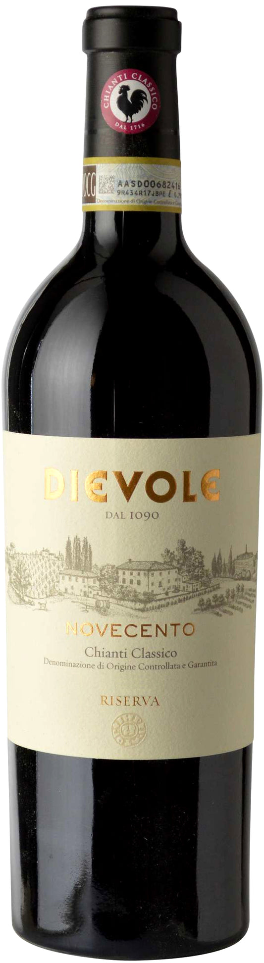 Dievole Novecento Chianti Classico Riserva 2020  Front Bottle Shot