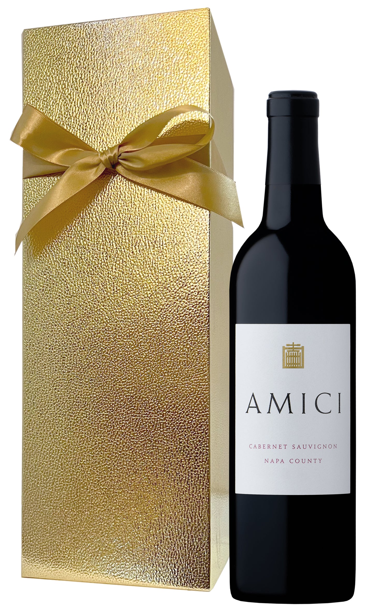 Amici Napa County Cabernet Sauvignon with Gold Box