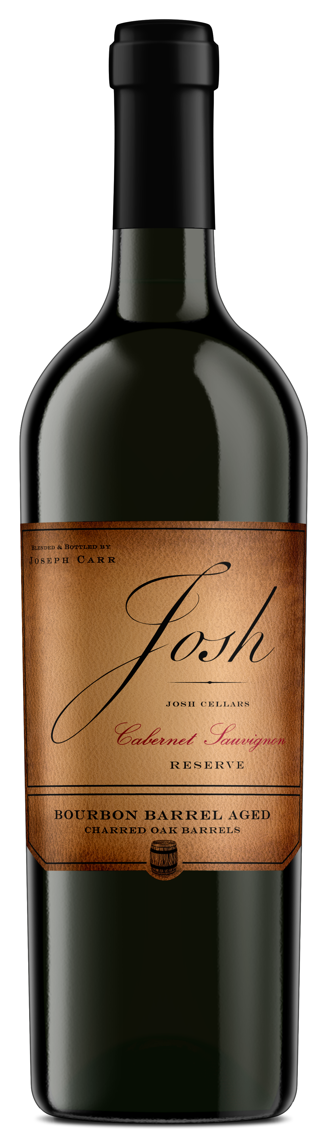 Josh Cellars Reserve Bourbon Barrel-Aged Cabernet Sauvignon 2022  Front Bottle Shot