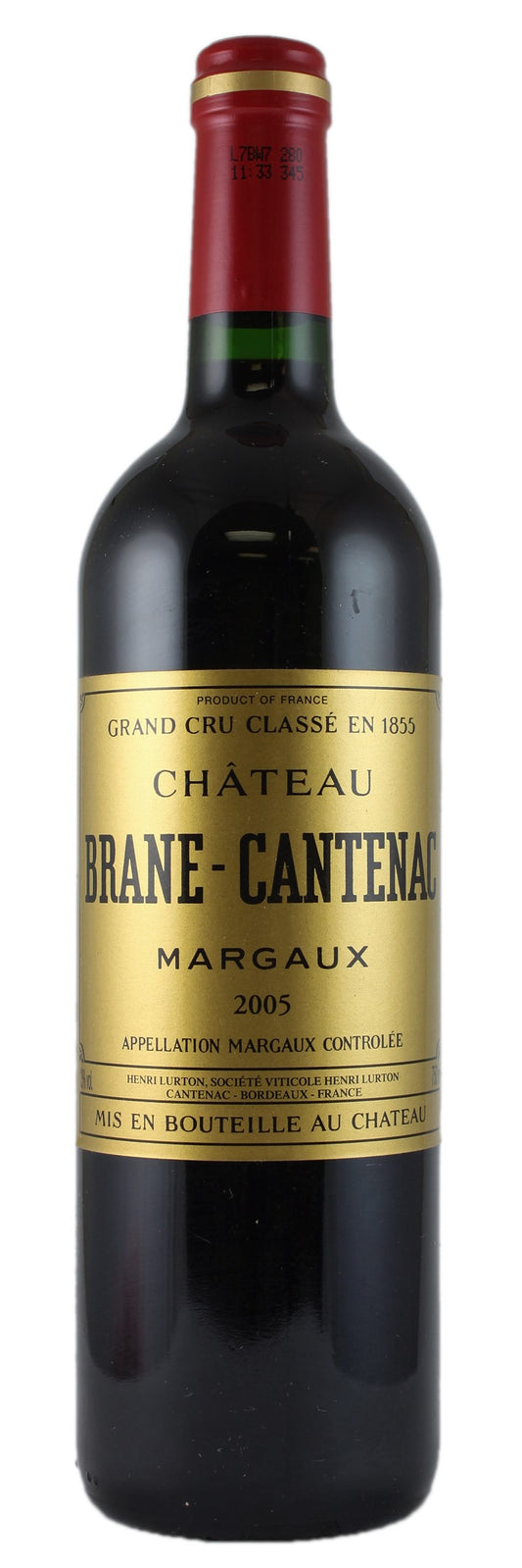 Chateau Brane-Cantenac  2005  Front Bottle Shot
