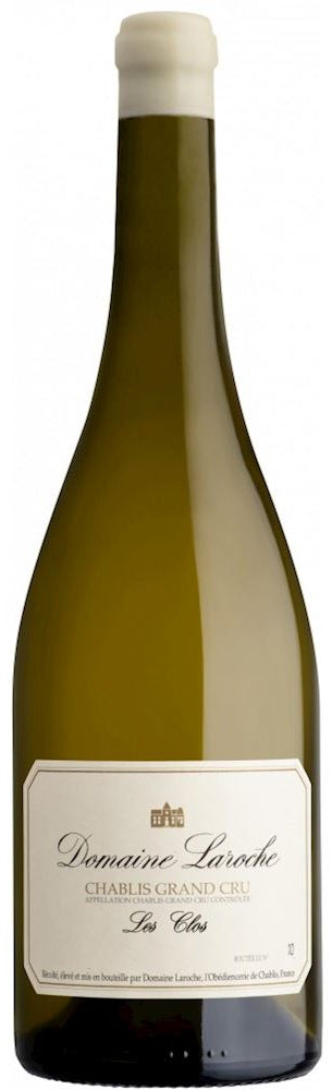 Domaine Laroche Chablis Les Clos Grand Cru 2022  Front Bottle Shot