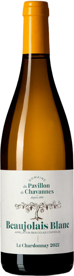 Pavillon de Chavannes Beaujolais Blanc 2022  Front Bottle Shot