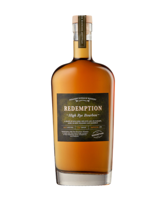 REDEMPTION HIGH RYE BOURBON WHISKEY 750 ML