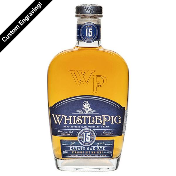 WhistlePig Estate Oak Rye 15 Year 750ml