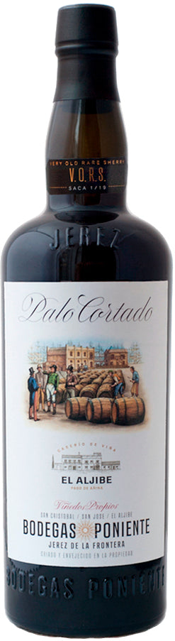 Bodegas Poniente Palo Cortado Sherry  Front Bottle Shot