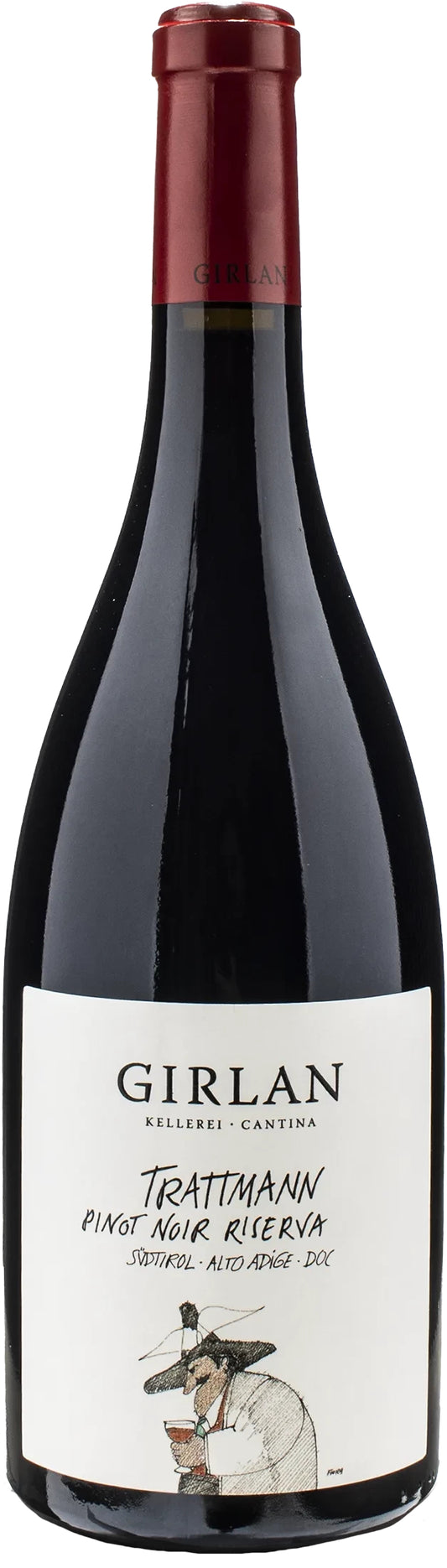 Girlan Trattmann Pinot Noir Riserva 2021  Front Bottle Shot