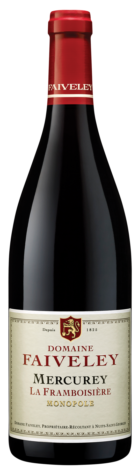 Faiveley Mercurey La Framboisiere Monopole 2022  Front Bottle Shot