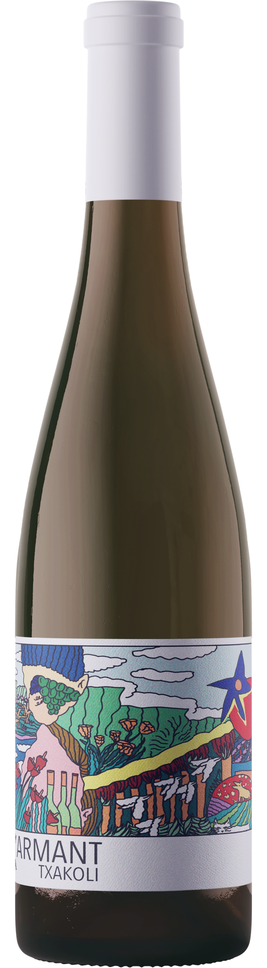 Xarmant Arabako Txakolina 2023  Front Bottle Shot