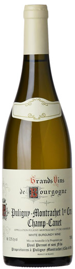 Paul Pernot Puligny-Montrachet Champ Canet Premier Cru 2023  Front Bottle Shot