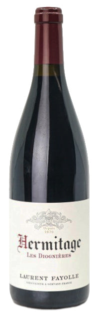 Laurent Fayolle Hermitage Les Diognieres Rouge 2020  Front Bottle Shot