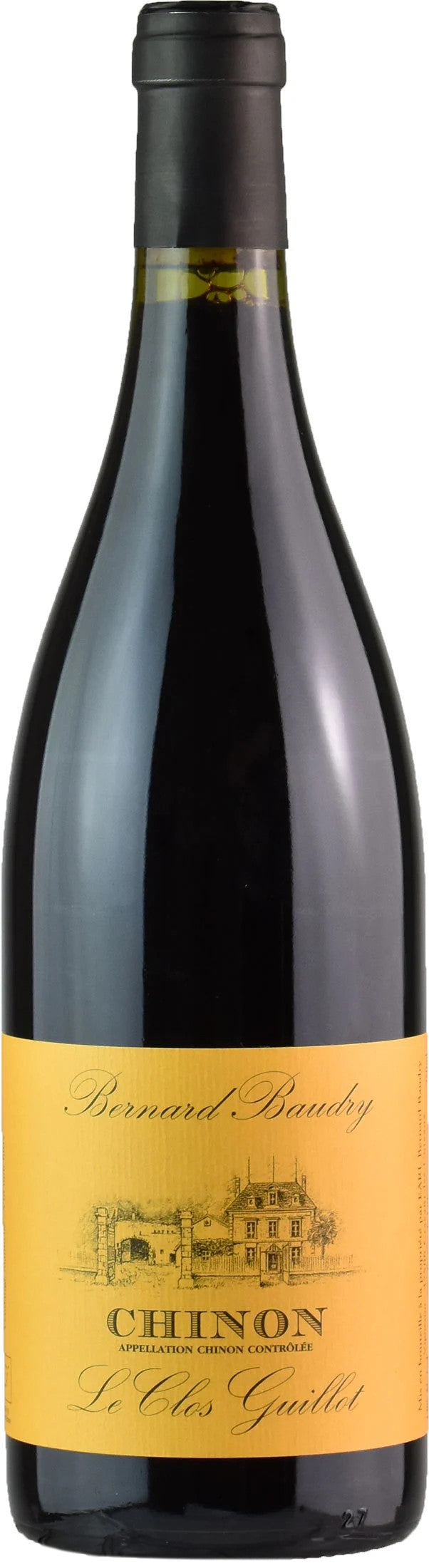 Bernard Baudry Chinon Le Clos Guillot 2021  Front Bottle Shot
