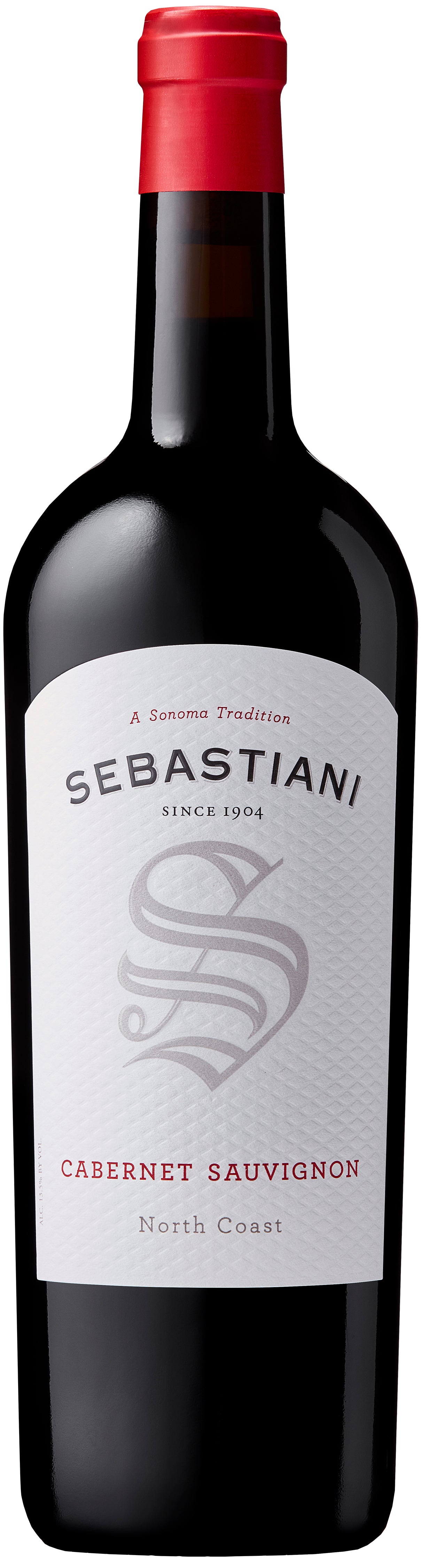Sebastiani North Coast Cabernet Sauvignon 2022  Front Bottle Shot