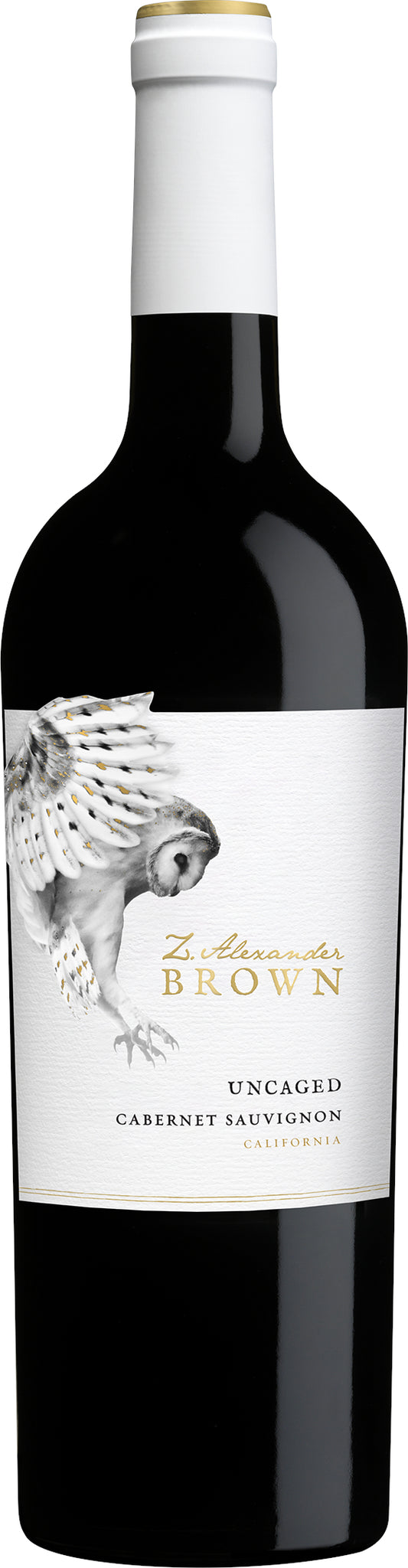 Z. Alexander Brown Uncaged Cabernet Sauvignon 2022  Front Bottle Shot