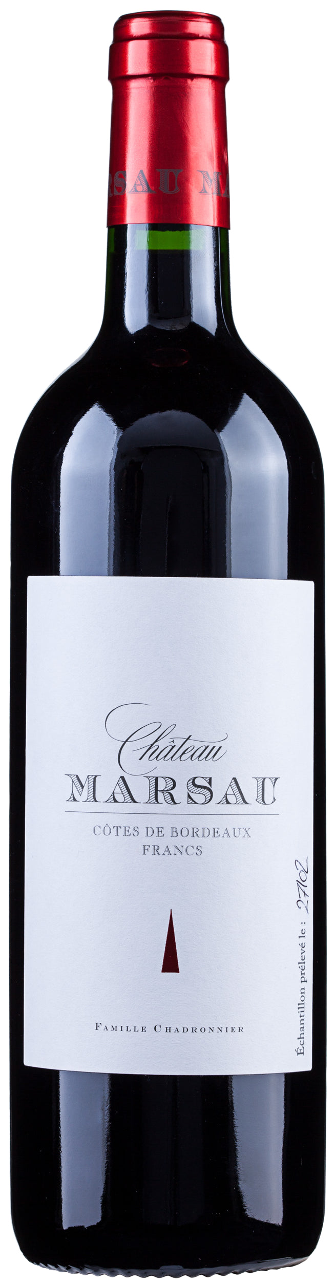 Chateau Marsau  2021  Front Bottle Shot