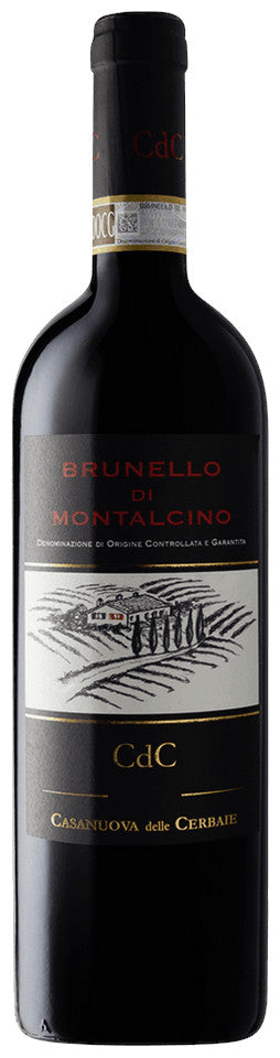 Casanuova delle Cerbaie Brunello di Montalcino 2016  Front Bottle Shot