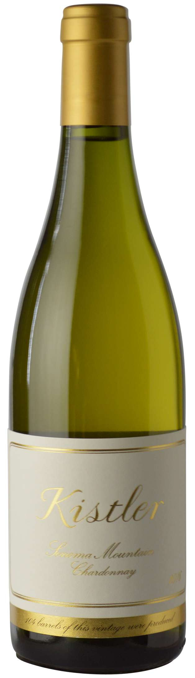 Kistler Vineyards Sonoma Mountain Chardonnay 2023  Front Bottle Shot
