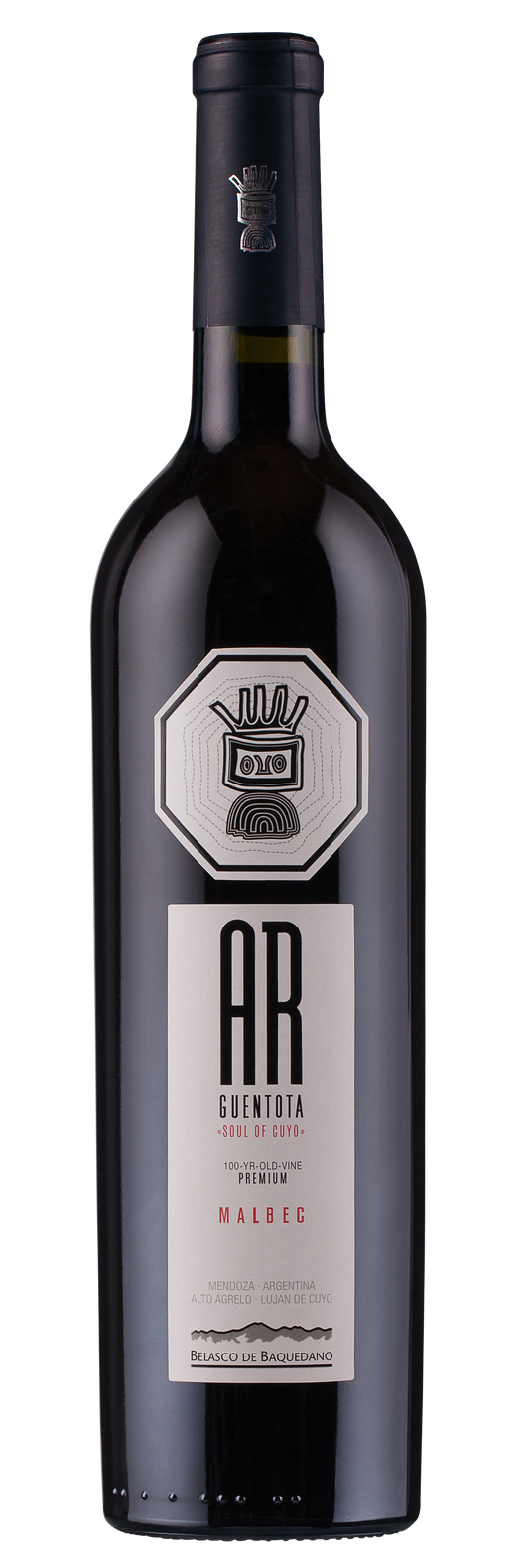 Belasco de Baquedano AR Guentota Malbec 2018  Front Bottle Shot