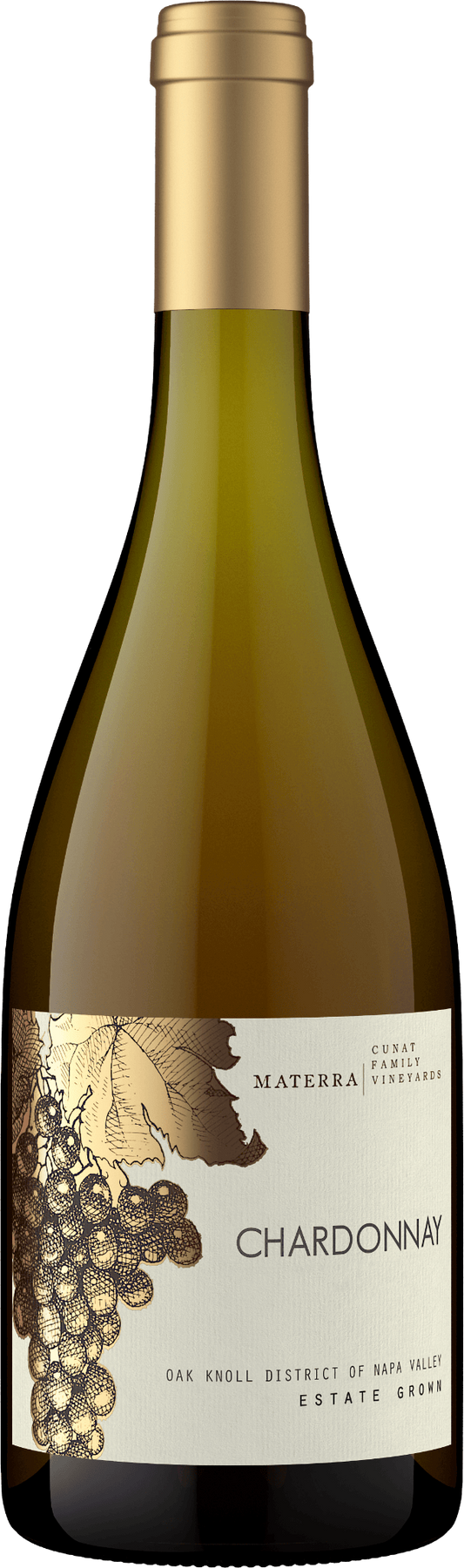 Materra Chardonnay 2022  Front Bottle Shot