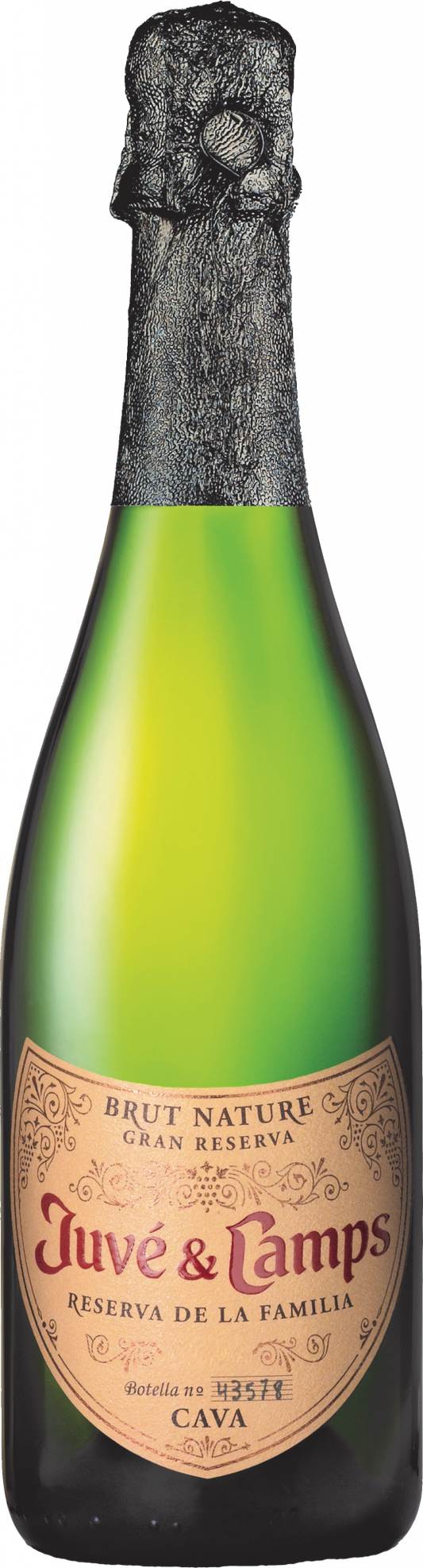 Juve & Camps Reserva de la Familia Cava Gran Reserva Brut Nature 2019  Front Bottle Shot