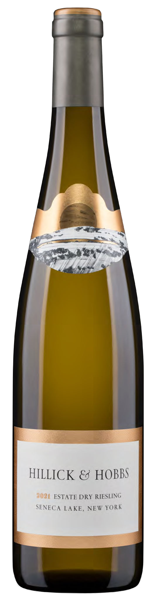 Hillick & Hobbs Estate Dry Riesling 2021  Front Bottle Shot