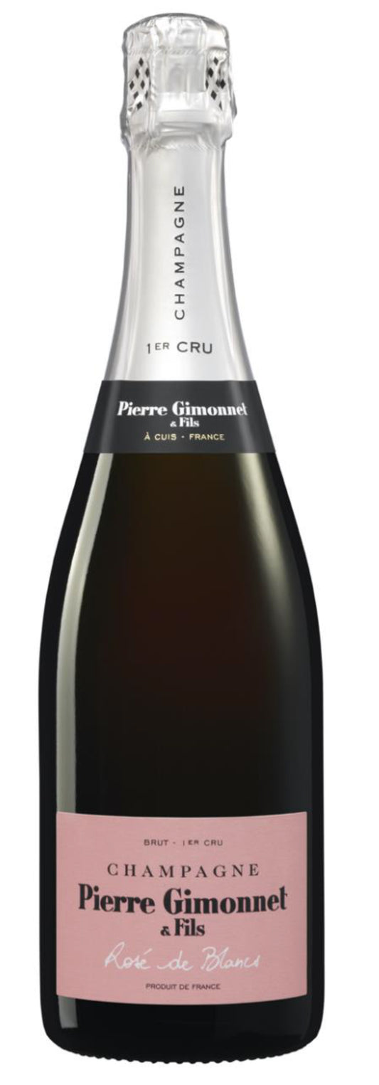 Pierre Gimonnet Rose de Blancs Brut Rose  Front Bottle Shot