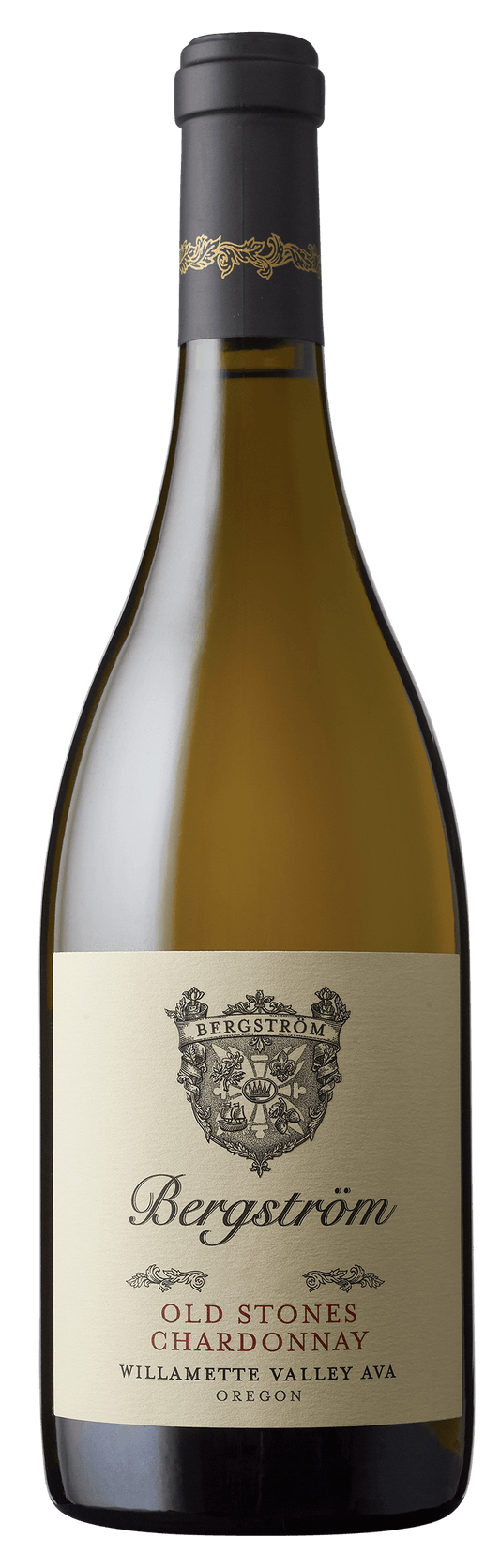 Bergstrom Old Stones Chardonnay 2021  Front Bottle Shot
