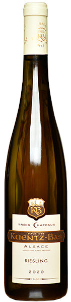Kuentz-Bas Trois Chateaux Riesling 2020  Front Bottle Shot