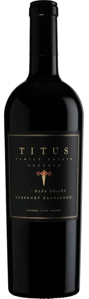 Titus Reserve Cabernet Sauvignon 2021  Front Bottle Shot