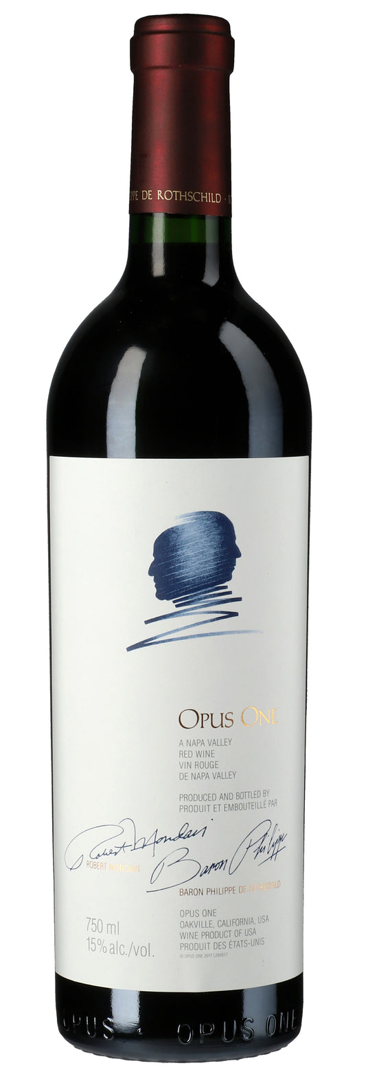 Opus One  2017  Front Bottle Shot