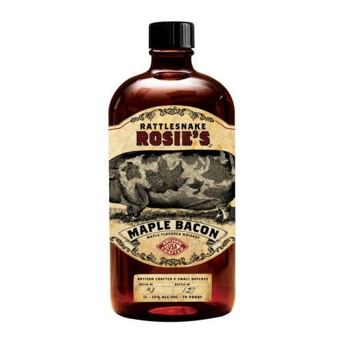 Rattlesnake Rosie's Maple Bacon Bourbon Whiskey