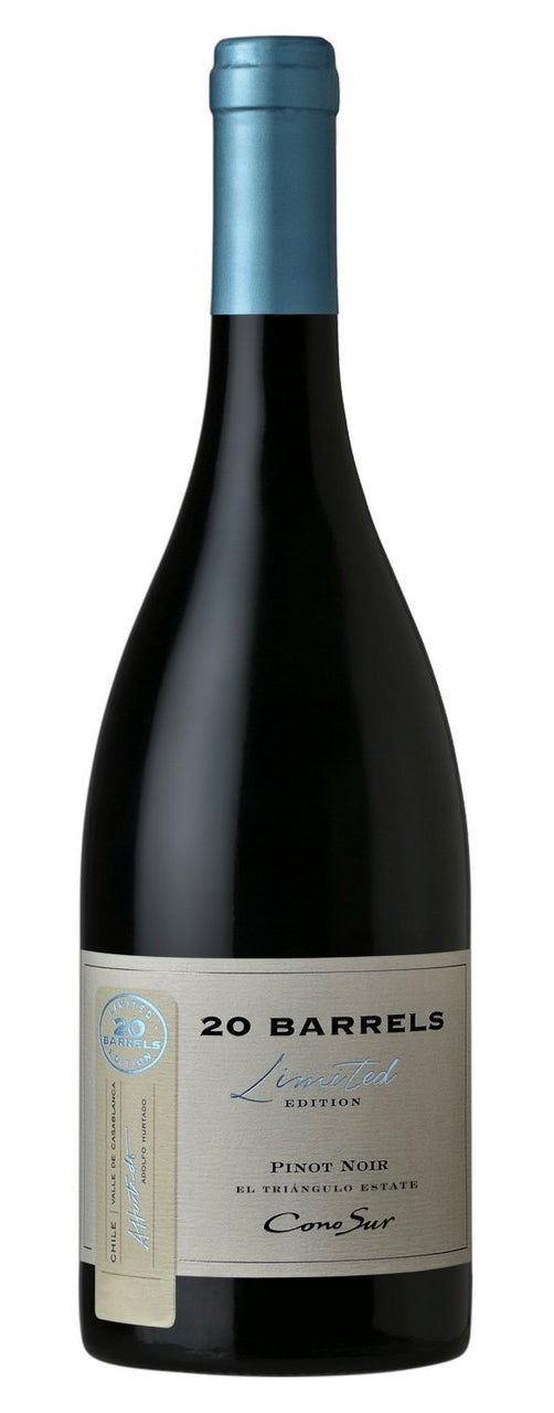 Cono Sur 20 Barrel Pinot Noir 2019  Front Bottle Shot
