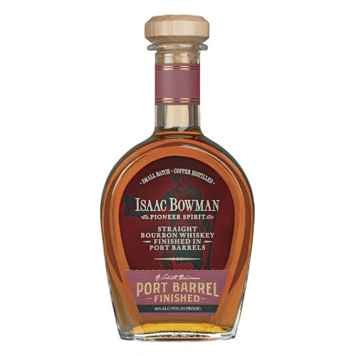 Isaac Bowman Port Barrel Finished Bourbon Straight Bourbon Whiskey