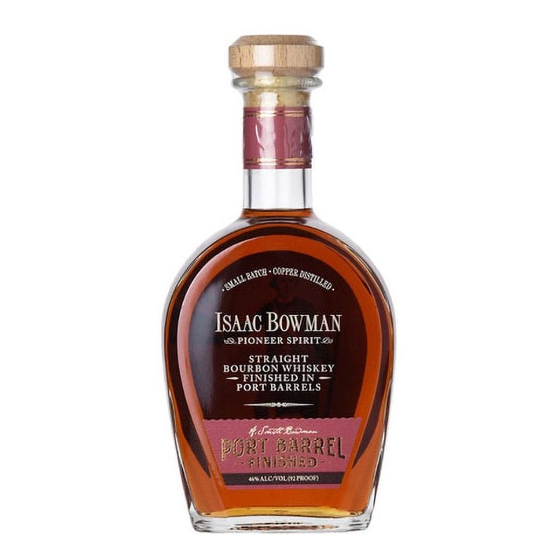 Isaac Bowman Port Barrel Finished Bourbon Whiskey 750ml