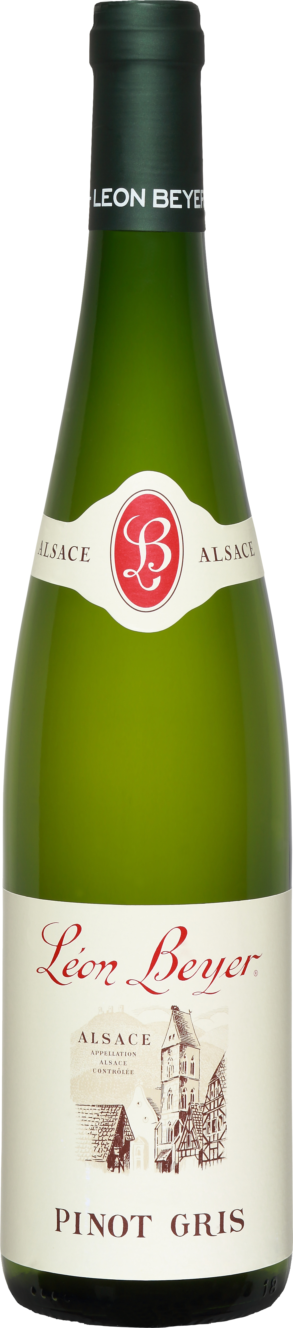 Leon Beyer Pinot Gris 2017  Front Bottle Shot