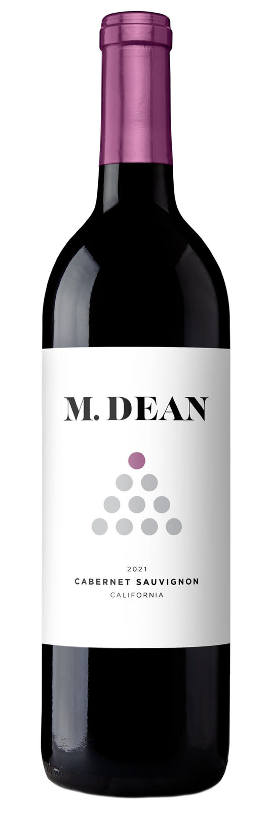 M. Dean Cabernet Sauvignon 2021  Front Bottle Shot