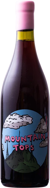 Worlds Apart Wines Mountain Tops Pinot Noir 2021  Front Bottle Shot