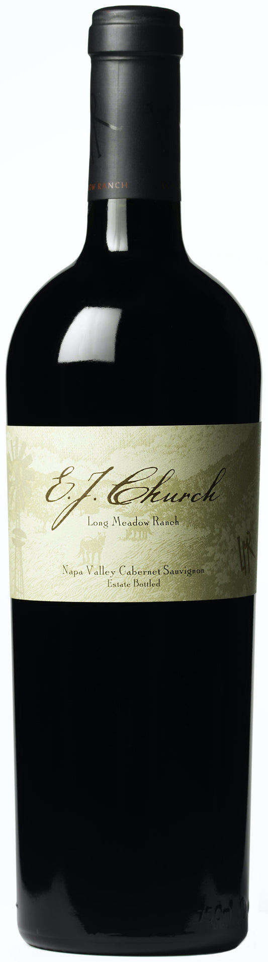 Long Meadow Ranch E.J. Church Reserve Cabernet Sauvignon 2018  Front Bottle Shot