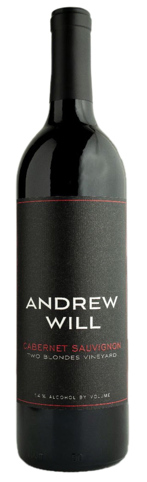 Andrew Will Winery Two Blondes Cabernet Sauvignon 2021  Front Bottle Shot