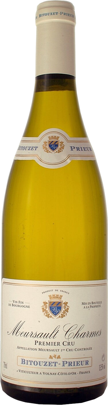 Domaine Bitouzet-Prieur Meursault Charmes Premier Cru 2020  Front Bottle Shot